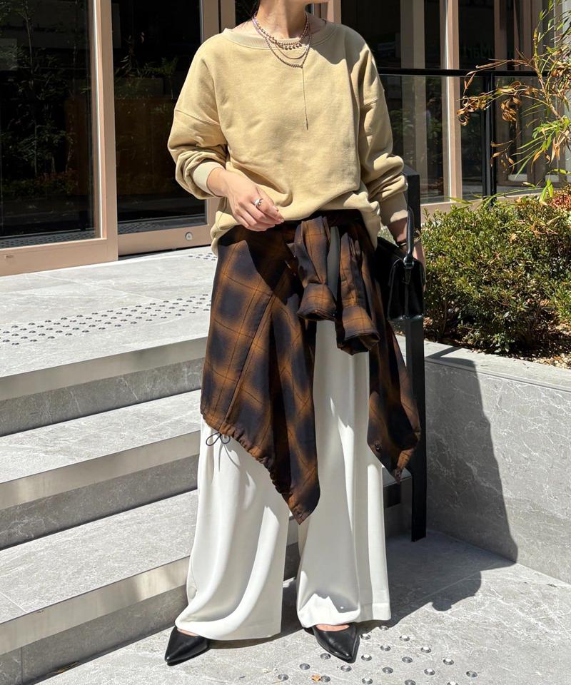 【完売カラー再追加！/累計販売数8000枚突破！】裏毛スウェット