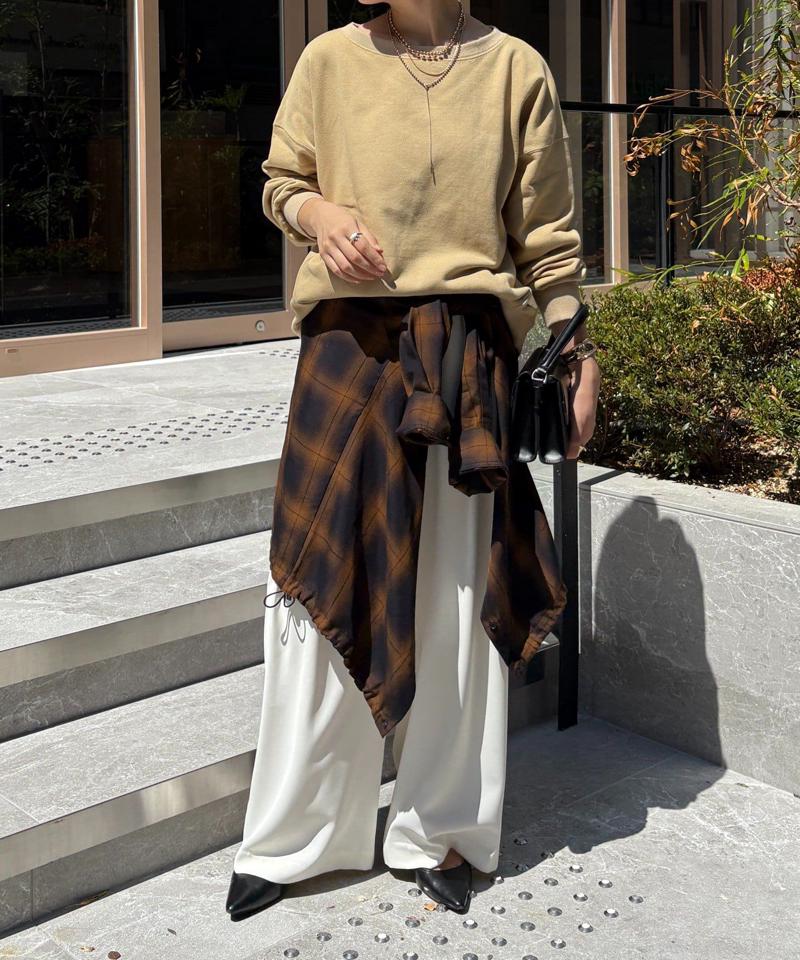 【完売カラー再追加！/累計販売数8000枚突破！】裏毛スウェット