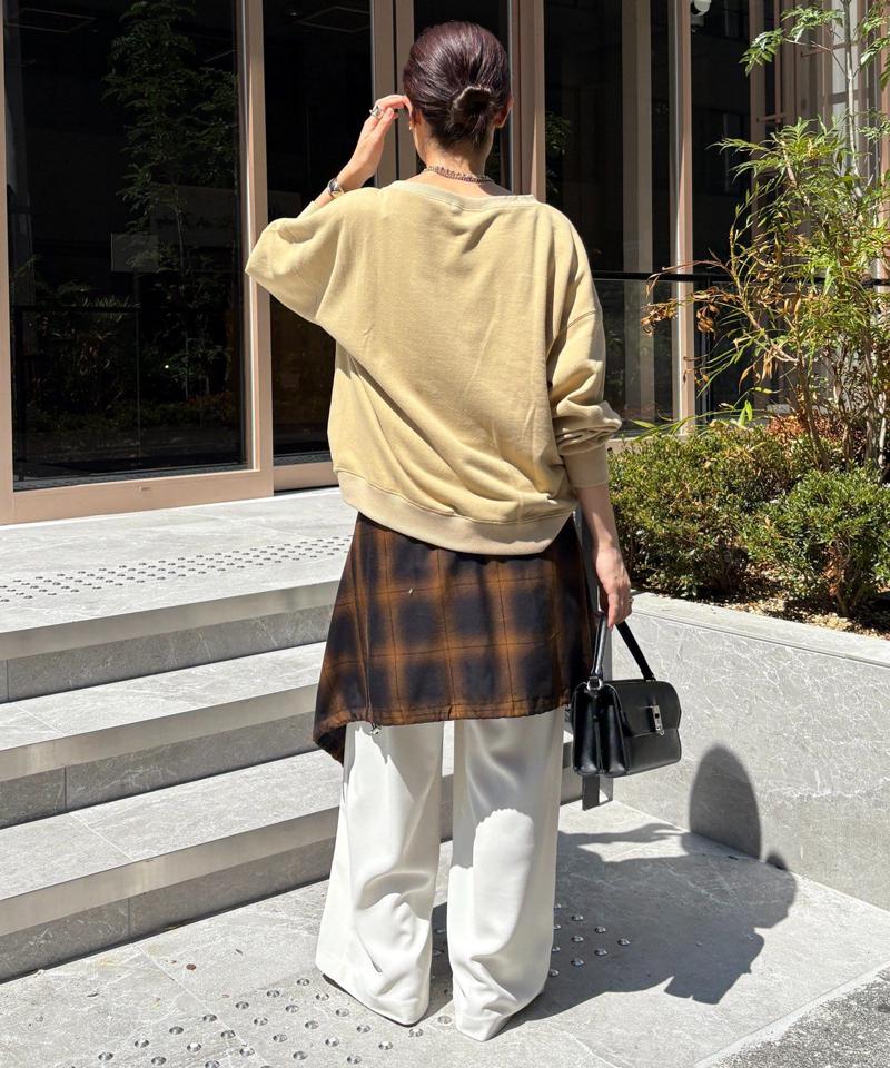 【完売カラー再追加！/累計販売数8000枚突破！】裏毛スウェット