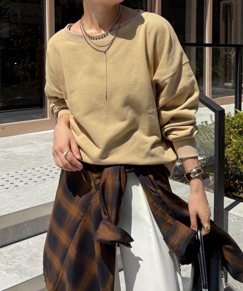 【完売カラー再追加！/累計販売数8000枚突破！】裏毛スウェット