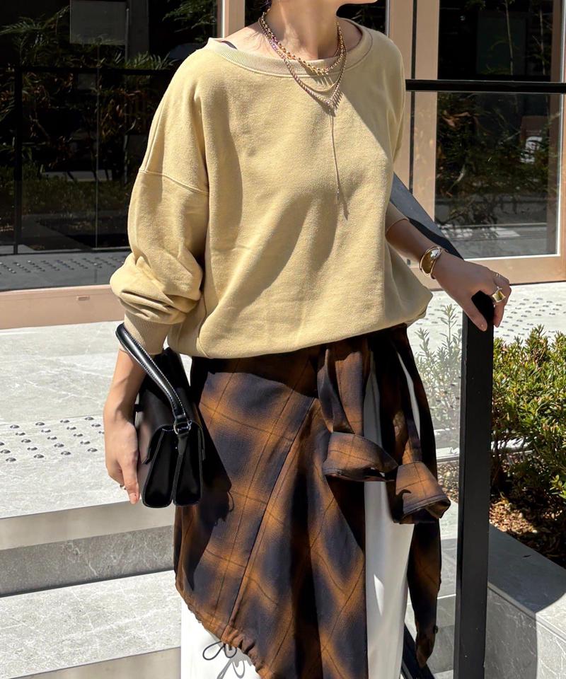 【完売カラー再追加！/累計販売数8000枚突破！】裏毛スウェット