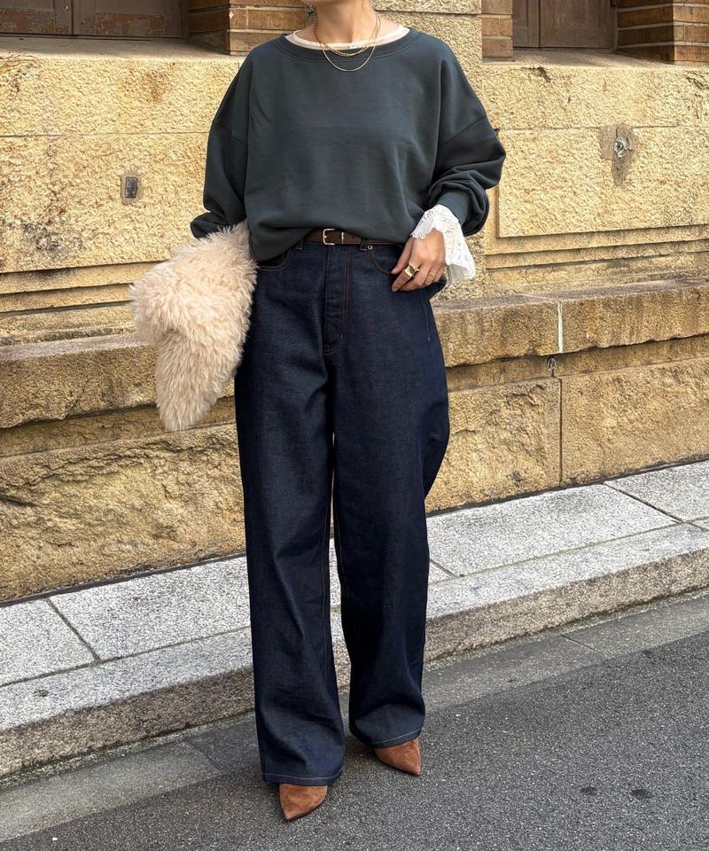 【完売カラー再追加！/累計販売数8000枚突破！】裏毛スウェット