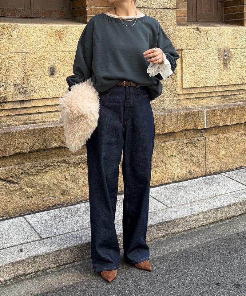 【完売カラー再追加！/累計販売数8000枚突破！】裏毛スウェット