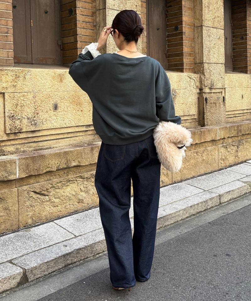 【完売カラー再追加！/累計販売数8000枚突破！】裏毛スウェット