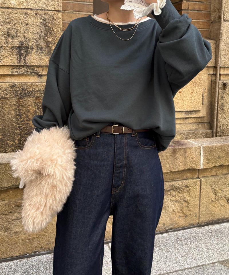 【完売カラー再追加！/累計販売数8000枚突破！】裏毛スウェット