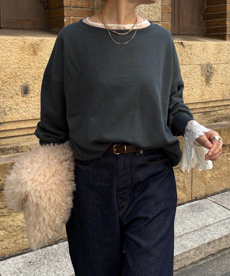 【完売カラー再追加！/累計販売数8000枚突破！】裏毛スウェット