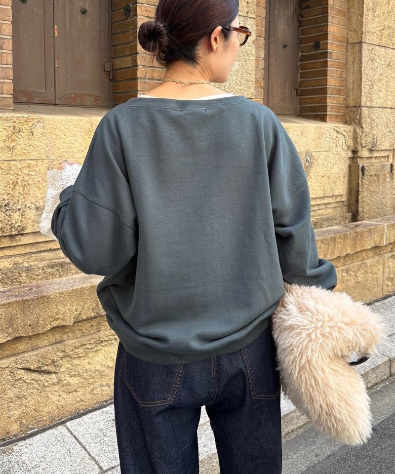 【完売カラー再追加！/累計販売数8000枚突破！】裏毛スウェット