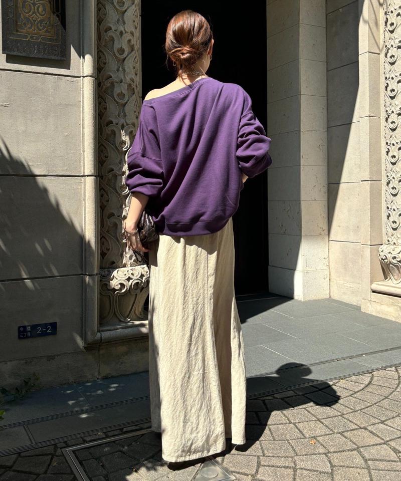 【完売カラー再追加！/累計販売数8000枚突破！】裏毛スウェット