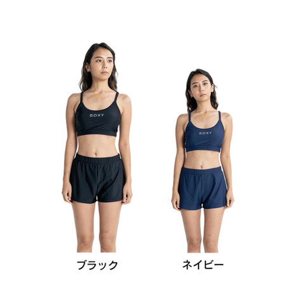 ロキシー(ROXY)(レディース)水着 上下 ラッシュTシャツ 3点セット ROXY STEP RSW231006