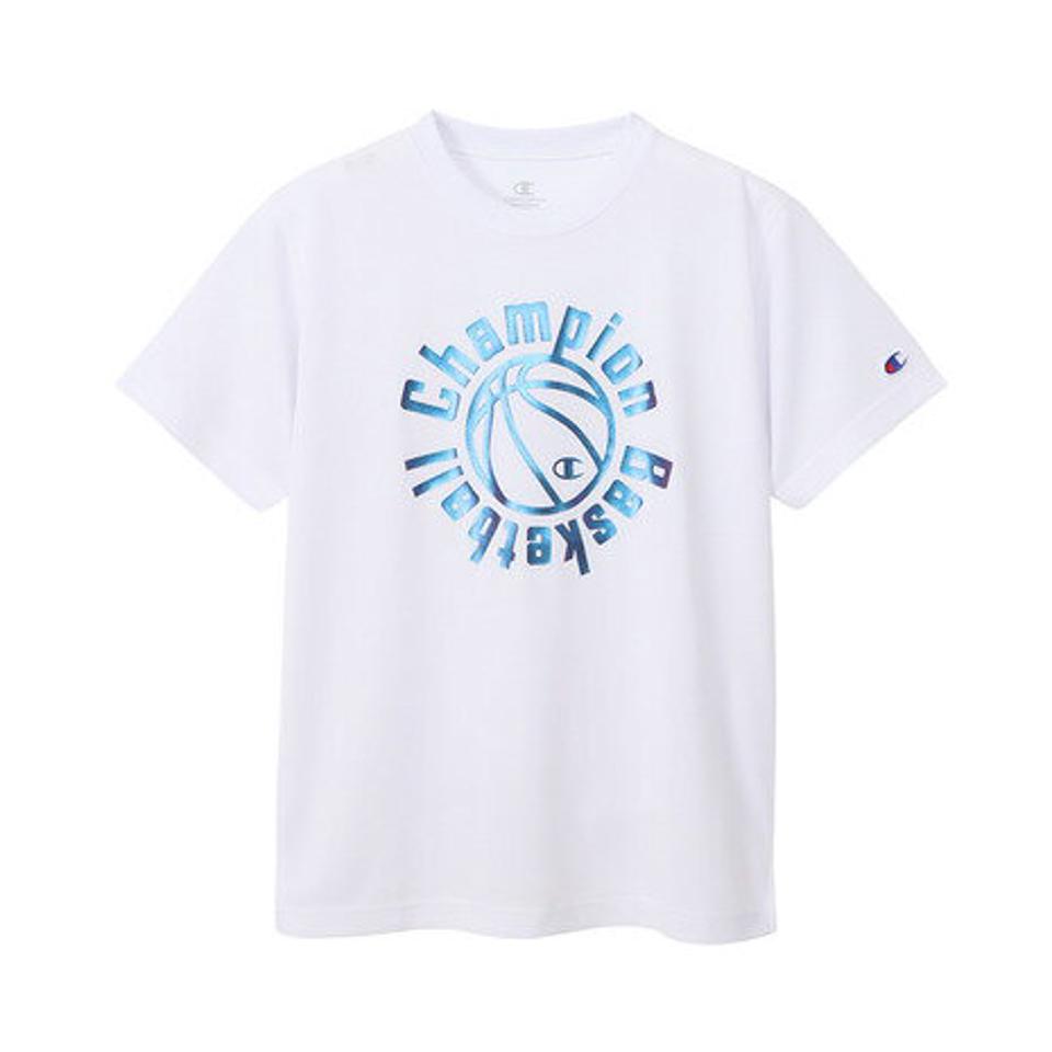 チャンピオン(CHAMPION)(キッズ)バスケットボールウェア ジュニア ミニ 半袖Tシャツ CK-YB316 010