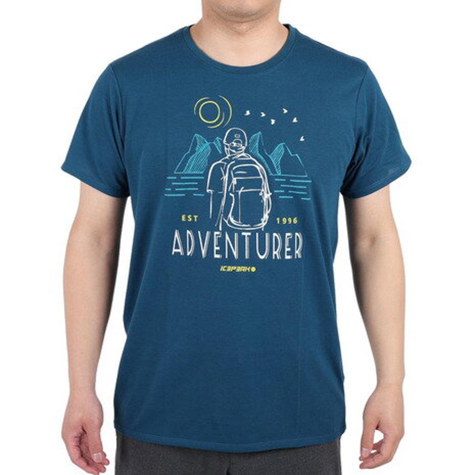 アイスピーク(ICEPEAK)(メンズ)半袖Tシャツ BELDING 357729689