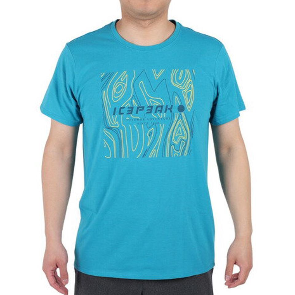 アイスピーク(ICEPEAK)(メンズ)半袖Tシャツ BELDING 357729689