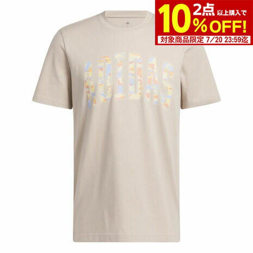 アディダス(adidas)(メンズ)半袖Tシャツ メンズ カモ グラフィック EKH82-HS3214