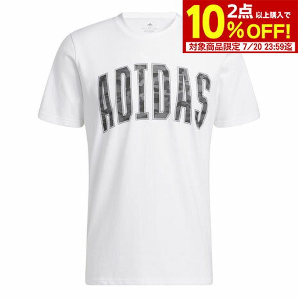 アディダス(adidas)(メンズ)半袖Tシャツ メンズ カモ グラフィック EKH82-HA7211