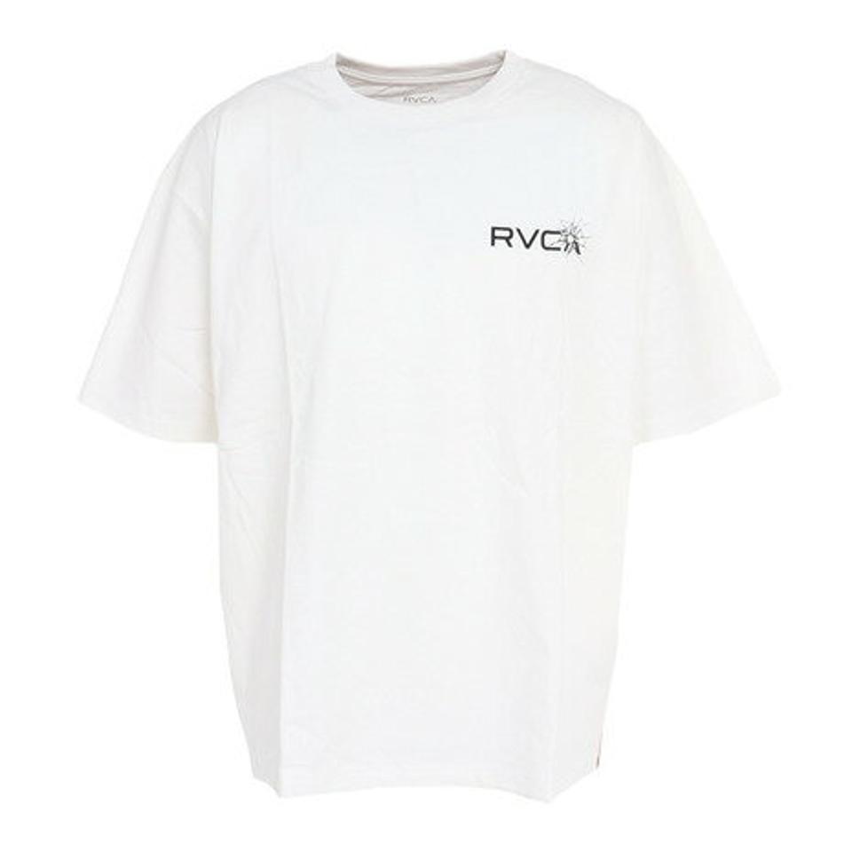 ルーカ(RVCA)(メンズ)半袖Tシャツ メンズ T ON HI VIS BLANK BD041271 WHT