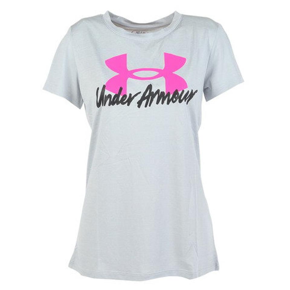 アンダーアーマー(UNDER ARMOUR)(レディース)半袖Tシャツ レディース テック ツイスト グラフィック1379490 100