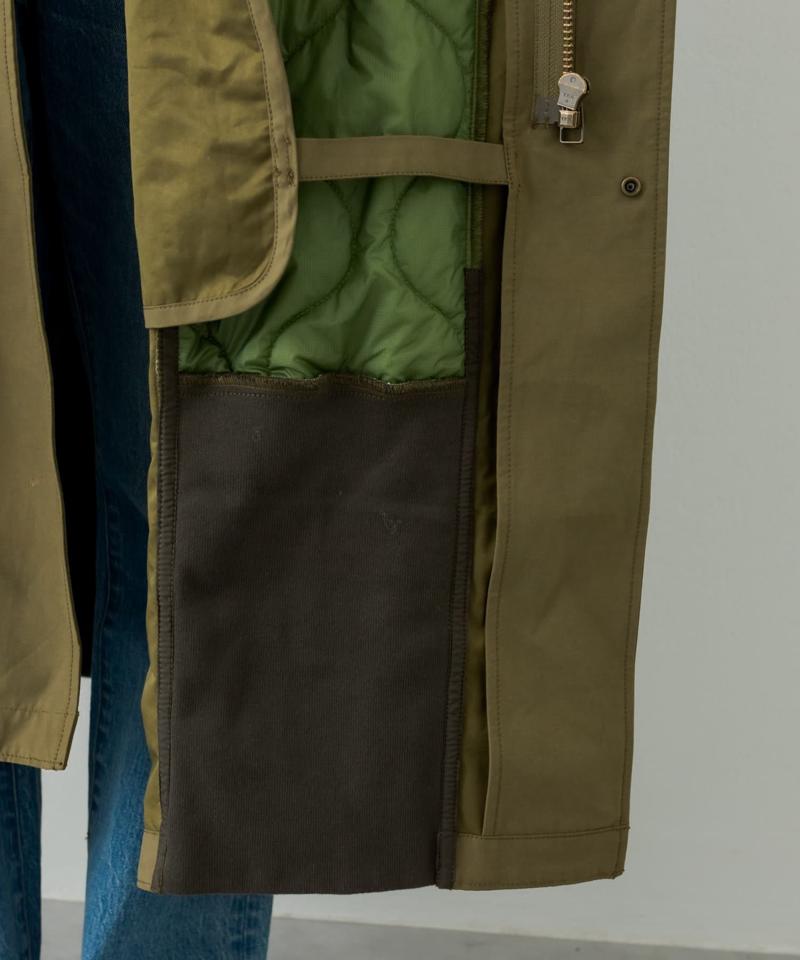 【etsinta/エシンタ】切替マキシミリタリーコート