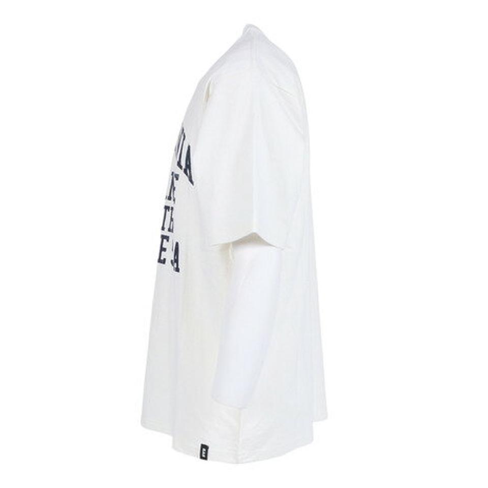 エスエーエス(S.A.S)(メンズ)半袖Tシャツ メンズ カレッジロゴ SAS2247202-5:OFF