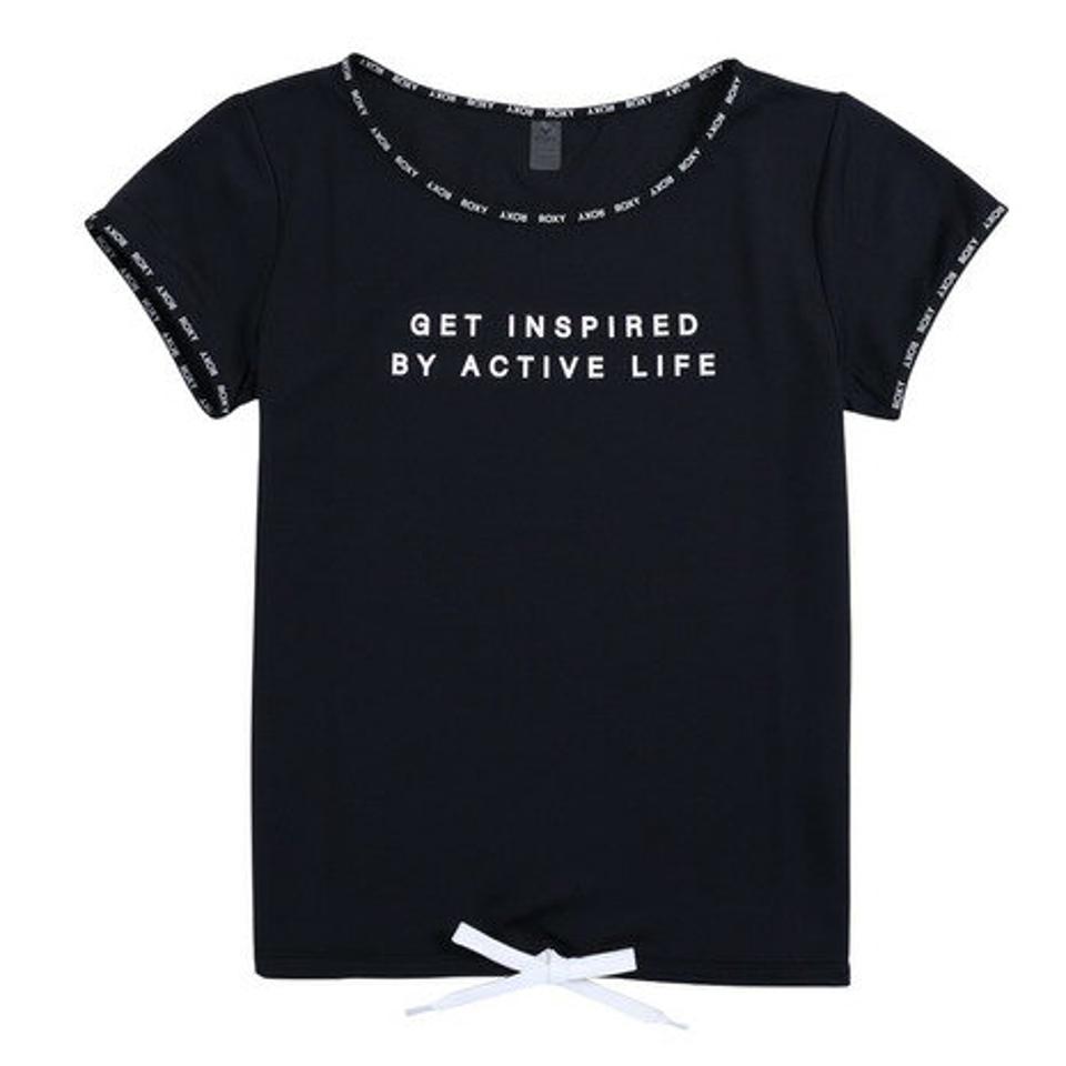 ロキシー(ROXY)(レディース)速乾 UVカット Tシャツ TO YOU TEE RST204526 BLK