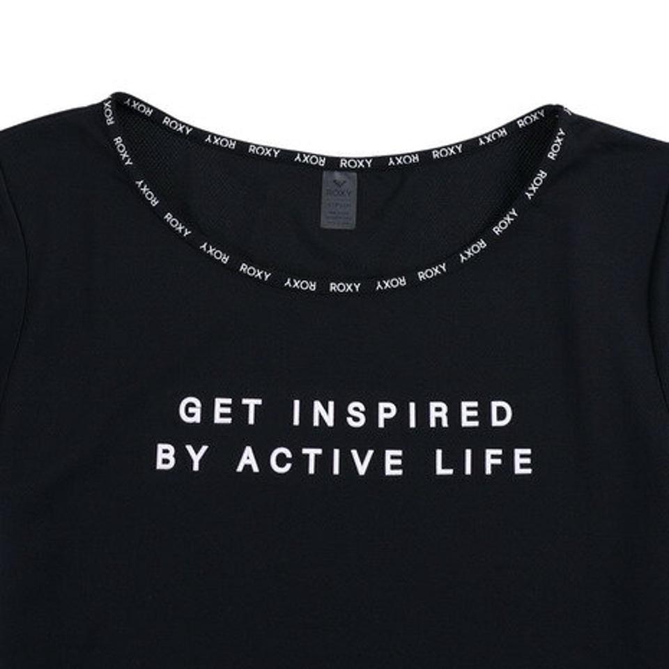 ロキシー(ROXY)(レディース)速乾 UVカット Tシャツ TO YOU TEE RST204526 BLK