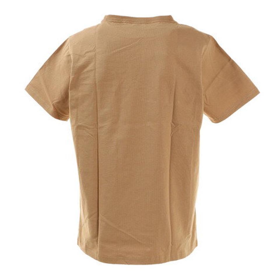 ホールアース(Whole Earth)(メンズ)Tシャツ 半袖 EARTH CAMO WE2HJA30 胸ポケット おしゃれ 綿 綿100