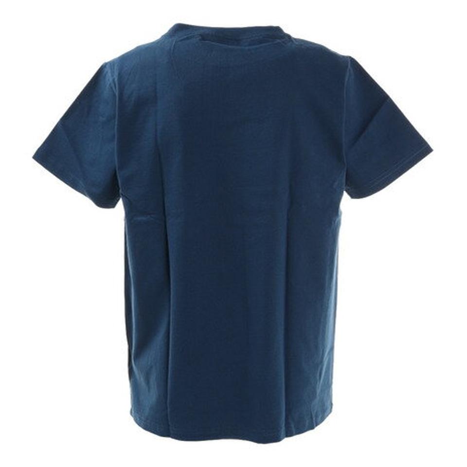 ホールアース(Whole Earth)(メンズ)Tシャツ 半袖 EARTH CAMO WE2HJA30 胸ポケット おしゃれ 綿 綿100