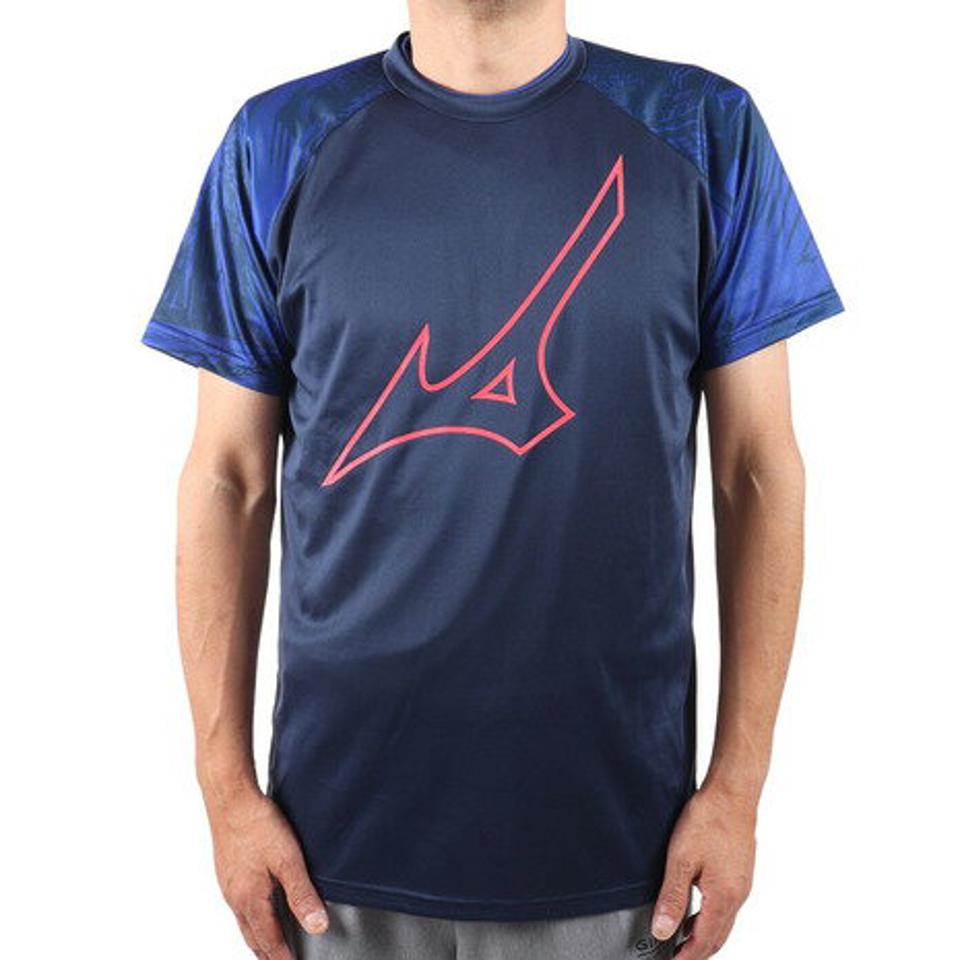 ミズノ(MIZUNO)(メンズ、レディース)バレーボール プラクティスTシャツ V2MA050514