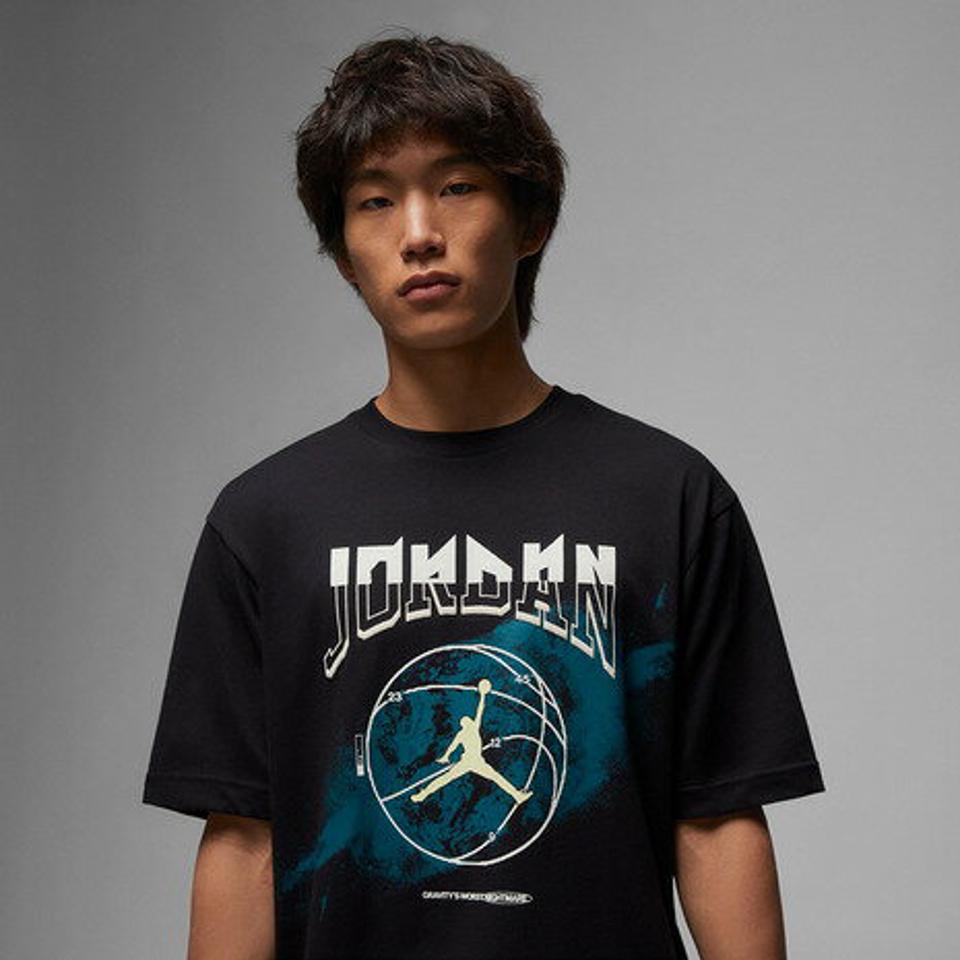 ジョーダン(JORDAN)(メンズ)バスケットボールウェア 半袖Tシャツ スポーツ85 FB7446-010