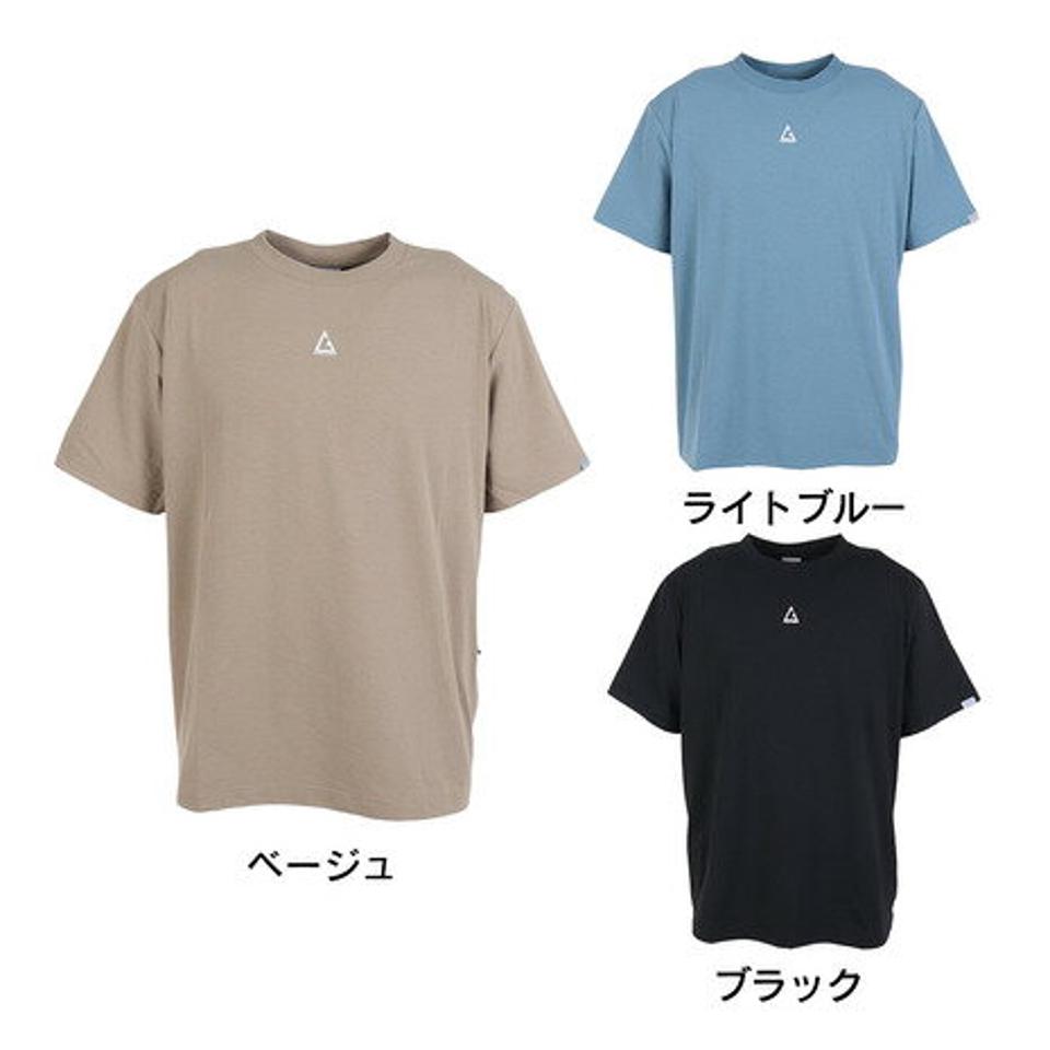 ロジャーエーガー(ROGER EGGER)(メンズ)半袖Tシャツ ミリオンドライ ポケッタブル RE23SUK5610014