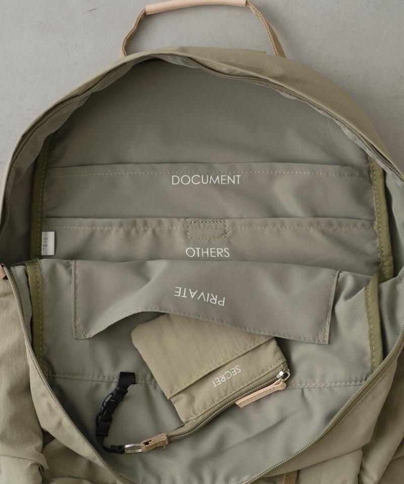 【EARTHMADE】12POCKET INSIDE PRINT RUCK