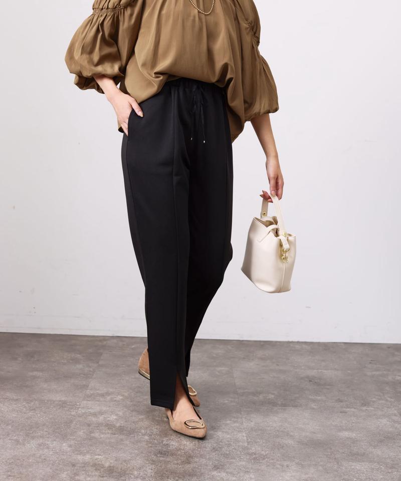 ゴールドバックルフラットパンプス