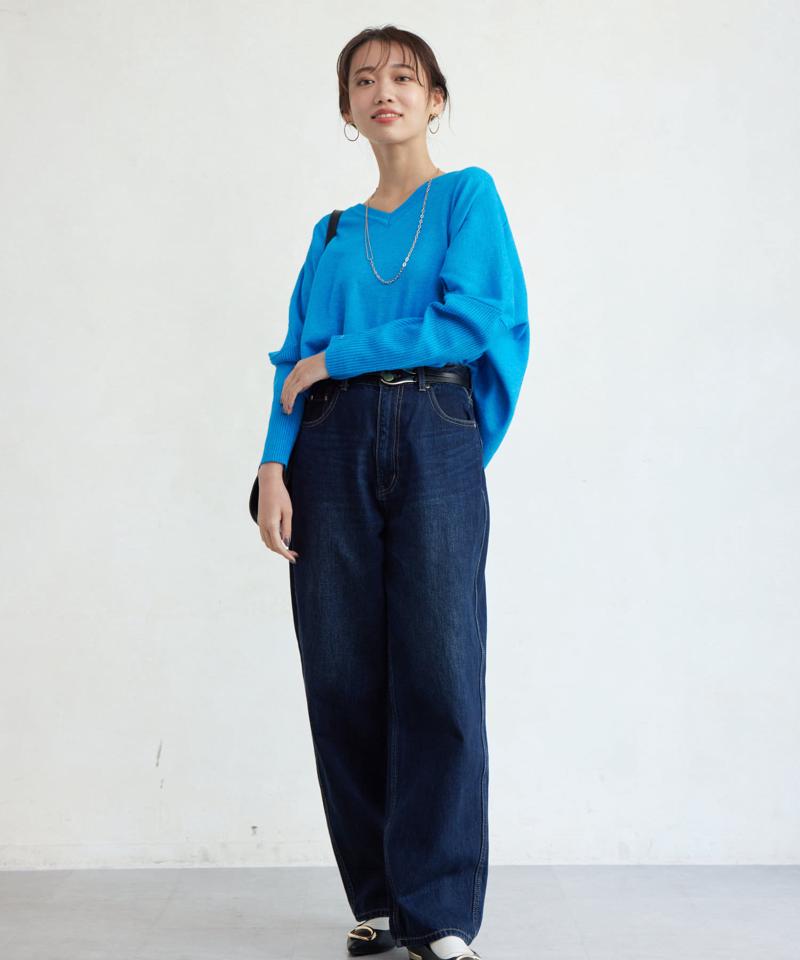 ゴールドバックルフラットパンプス