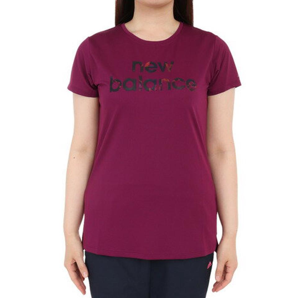 ニューバランス(new balance)(レディース)半袖Tシャツ レディース Core ラン グラフィックTシャツ WT21197CRN