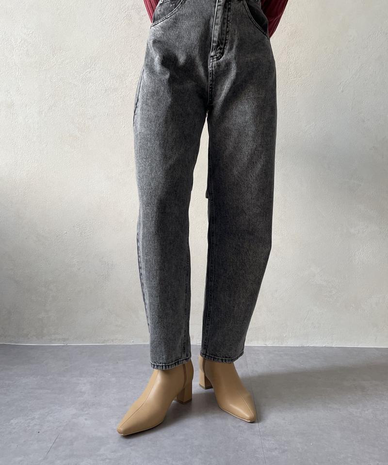 ポインテッドストレッチショートブーツ