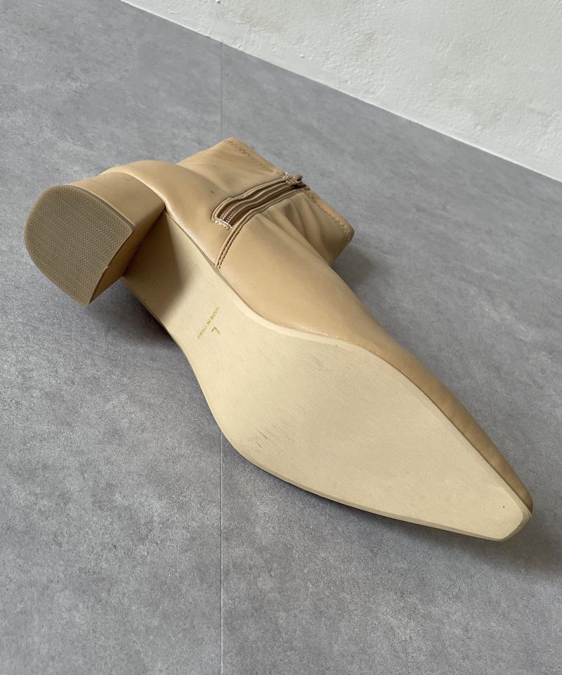 ポインテッドストレッチショートブーツ