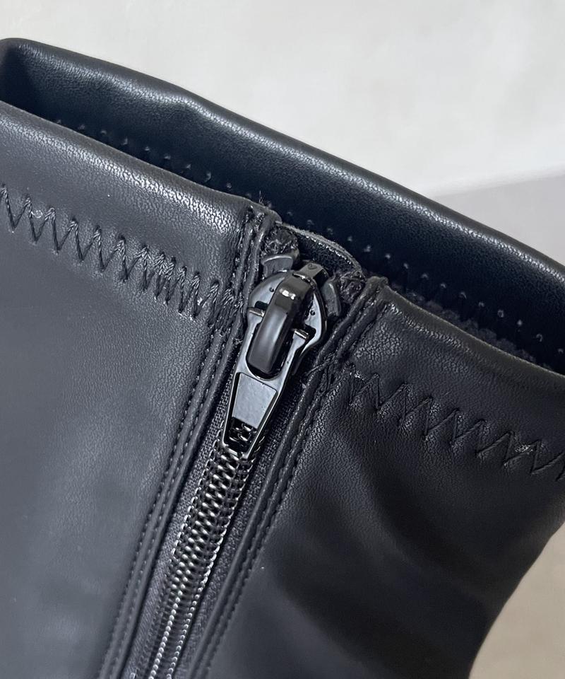 ポインテッドストレッチショートブーツ