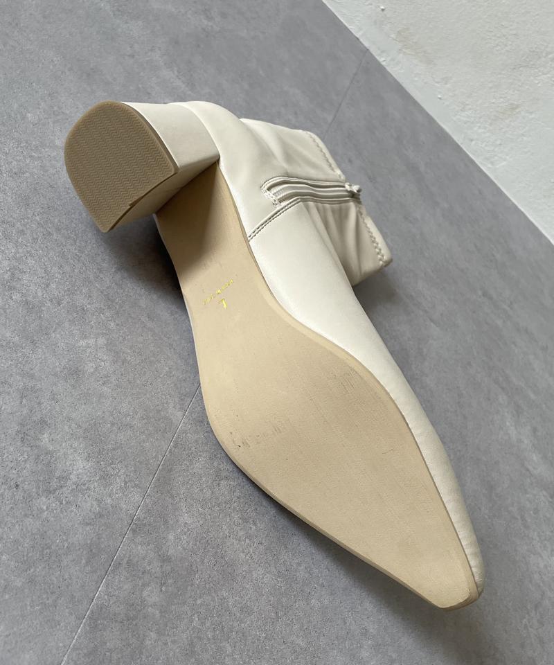 ポインテッドストレッチショートブーツ