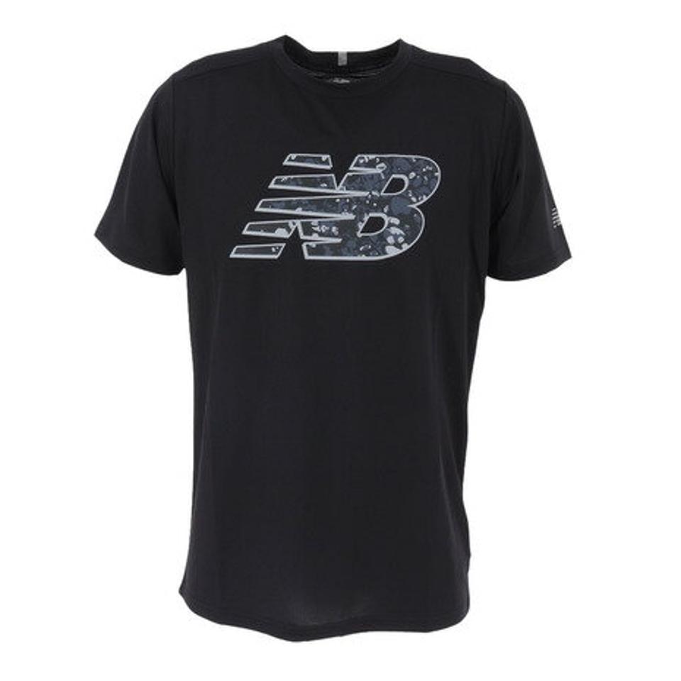 ニューバランス(new balance)(メンズ)半袖Tシャツ メンズ Coreラン グラフィックTシャツ MT21197BM