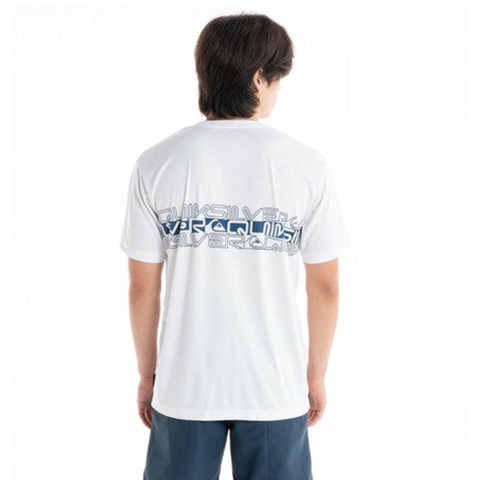 クイックシルバー(Quiksilver)(メンズ)ラッシュガード 半袖 Tシャツ UVカット UPF50+ 外線対策 速乾 OMNI LINE SS QLY231013