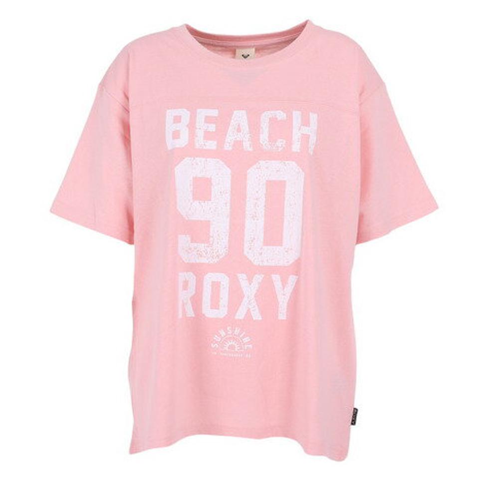 【3/10 24h限定 エントリー&対象3店舗以上買い回りで最大P10倍!】ロキシー(ROXY)(レディース)半袖Tシャツ レディース ビーチ90 23SPRST231619YPBG