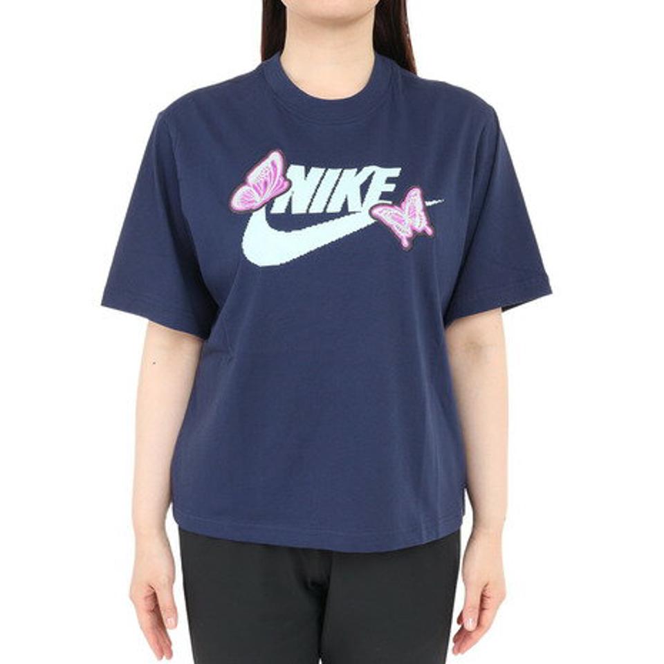 ナイキ(NIKE)(レディース)半袖Tシャツ レディース ボクシー FD2526-410