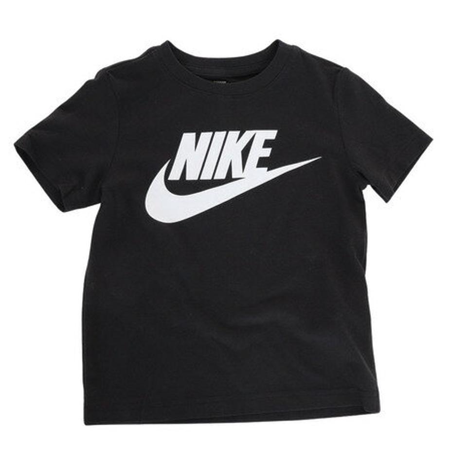 ナイキ(NIKE)(キッズ)Tシャツ 半袖 短パン キッズ 上下セット ※要サイズ確認 86K789-023 黒