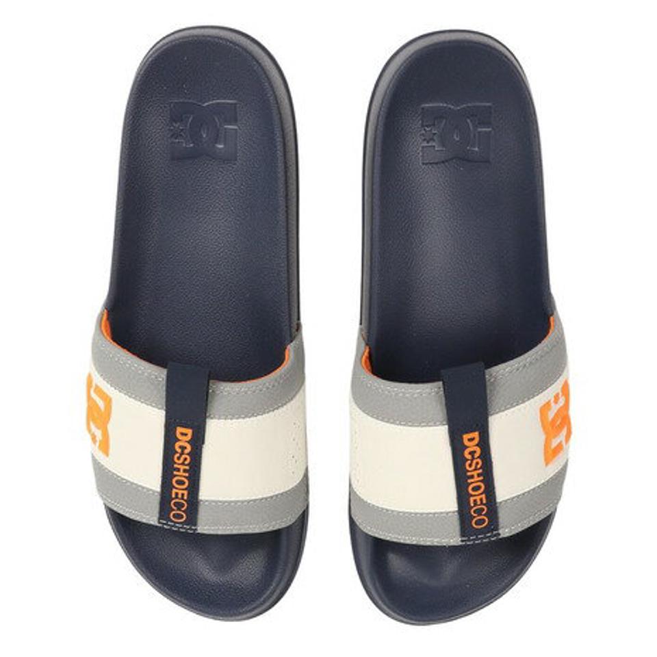 ディーシーシューズ（DC SHOES）（メンズ）スポーツサンダル リンクス スライド ネイビー 23SP DM231034 NGY シャワーサン リカバリー レジャー プール 街履き