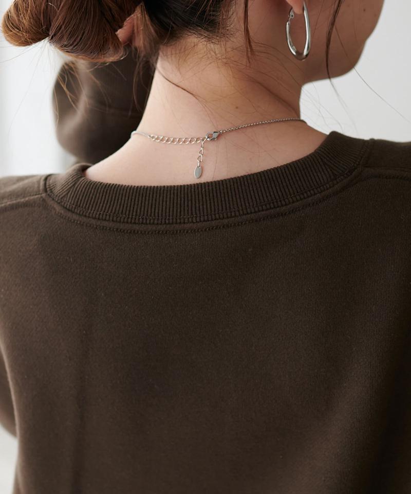 【裏起毛/ユニセックス】BOISE刺繍ロゴスウェット《WEB限定》