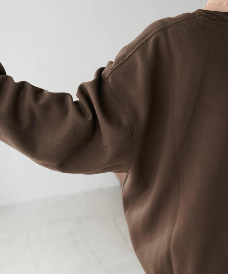 【裏起毛/ユニセックス】BOISE刺繍ロゴスウェット《WEB限定》