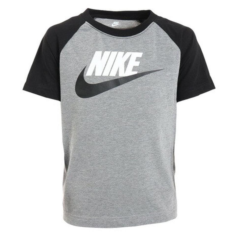 ナイキ(NIKE)(キッズ)半袖Tシャツ キッズ FUTURA RAGLAN 86K661-GEH ※要サイズ確認