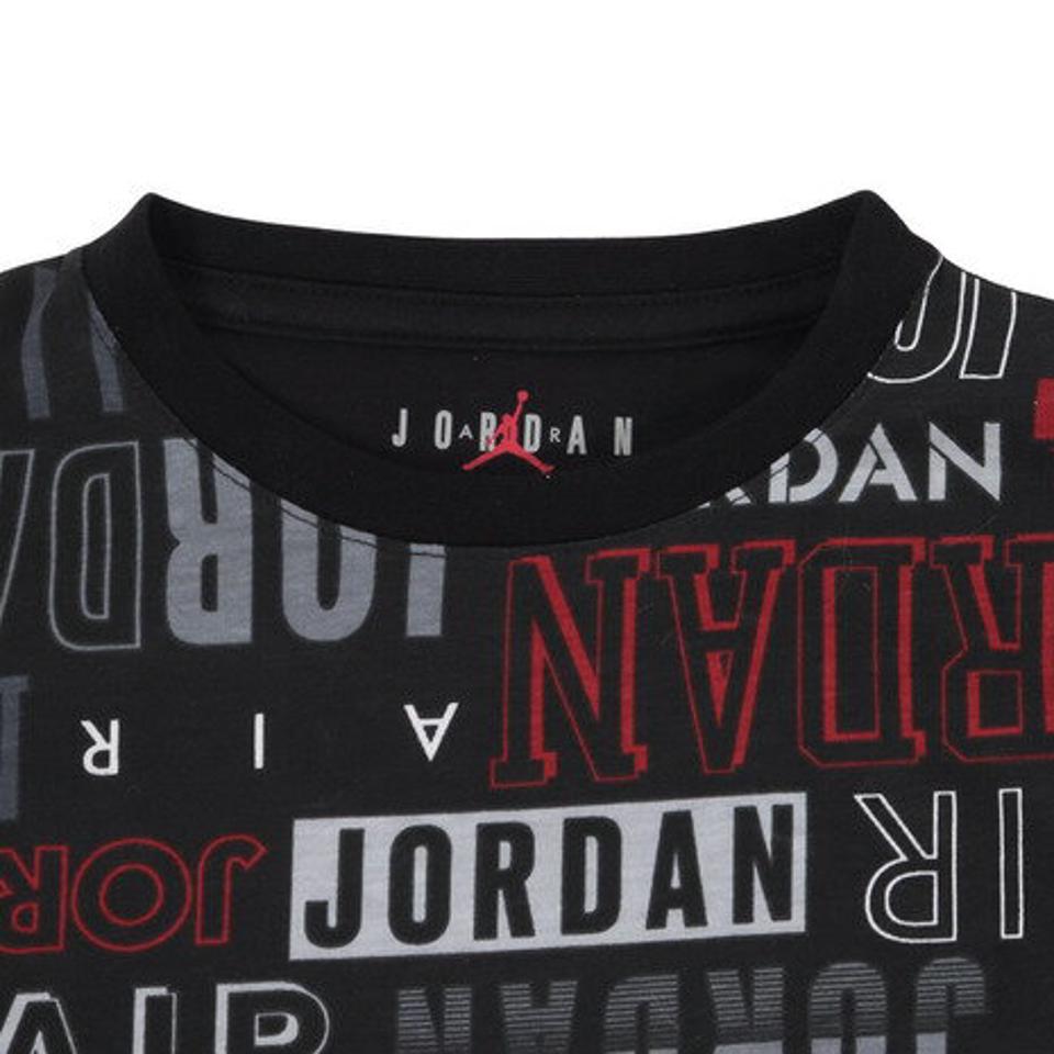 ジョーダン(JORDAN)(キッズ)半袖Tシャツ キッズ FAN LOVE AOP 85C415-023