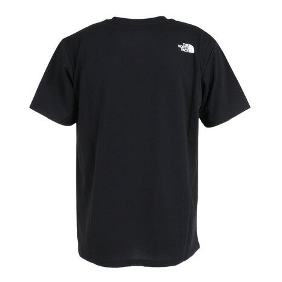 【10%OFFクーポン対象!12/20まで】ノースフェイス(THE NORTH FACE)(メンズ)半袖Tシャツ メンズ CAMO EMB ロゴ NT82388 K
