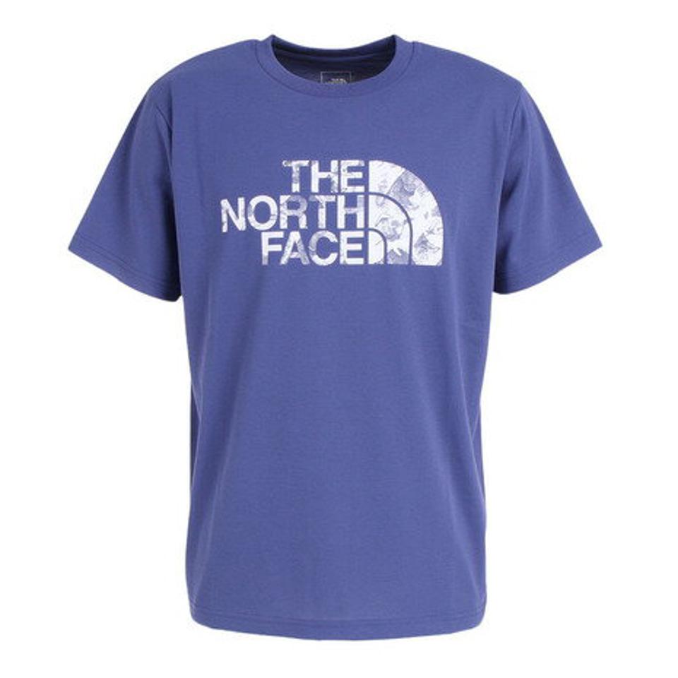 【15%OFFクーポン対象!2/8まで】ノースフェイス(THE NORTH FACE)(メンズ)半袖Tシャツ メンズ CAMO EMB ロゴ NT82388 CV