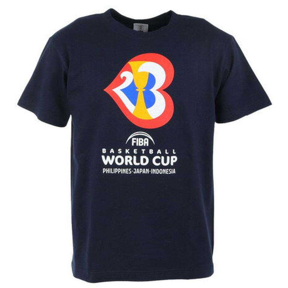 FIBAバスケットボールワールドカップ2023(FIBA BASKETBALL WORLD CUP 2023)(メンズ、レディース)ロゴTシャツ 53482 53490